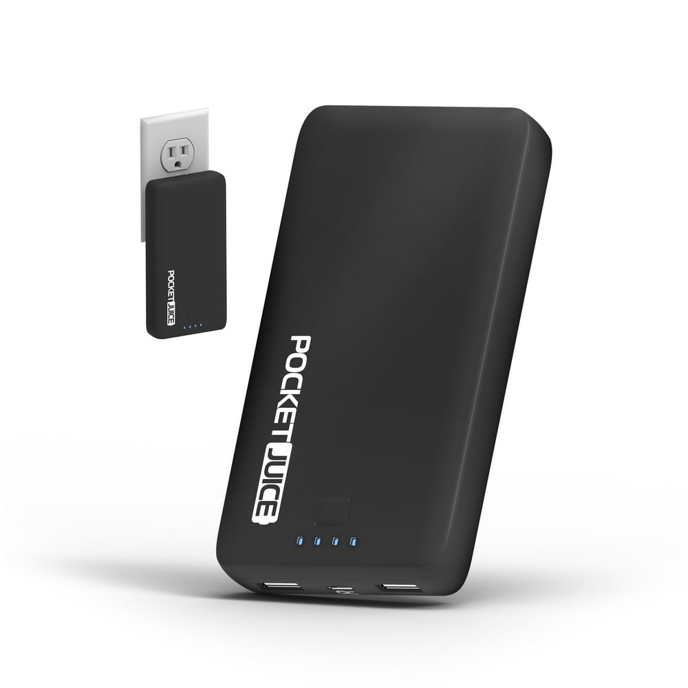 PocketJuice Endurance AC - Mini Portable Charger 12,000 mAh Power Bank