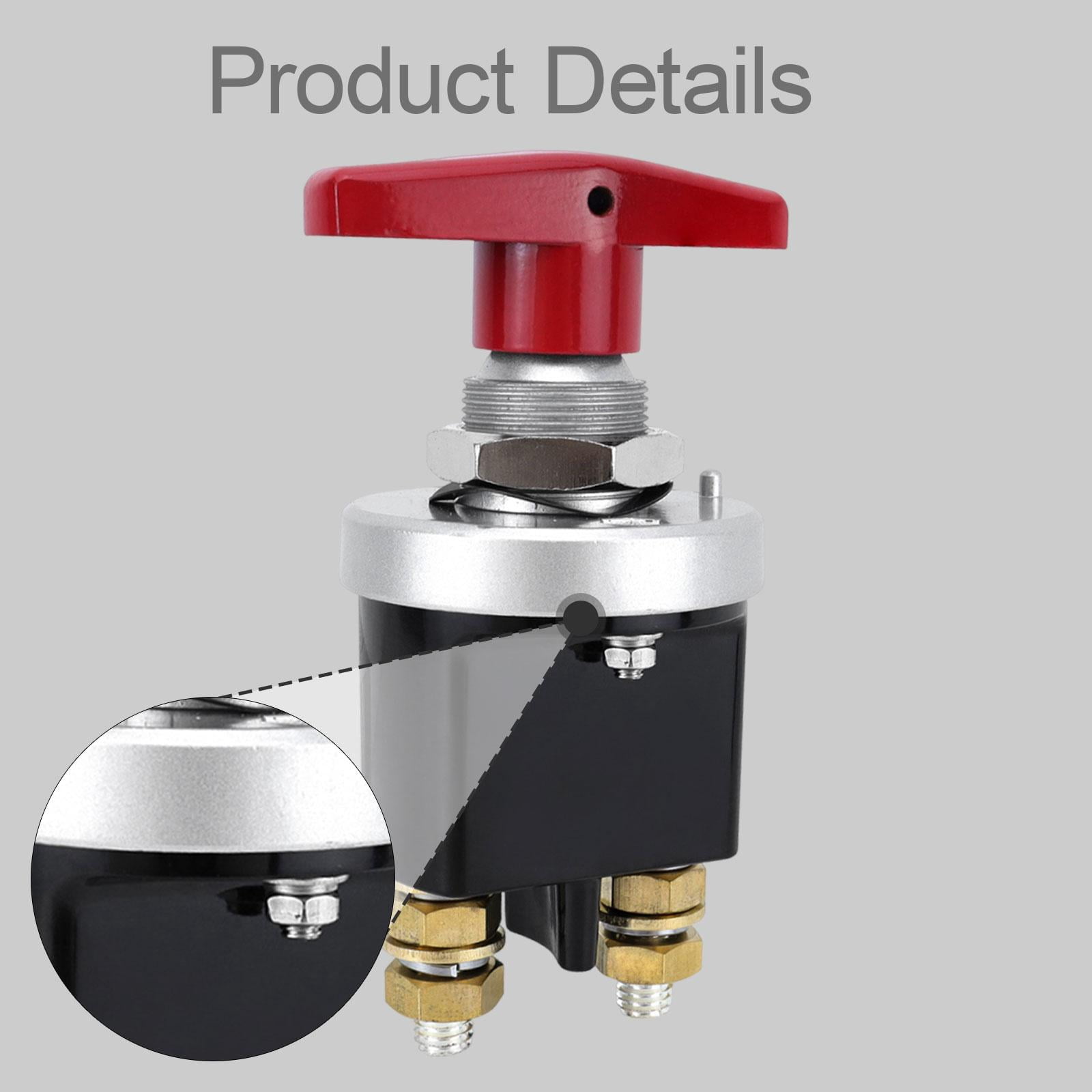 Wzmzjy Battery Disconnect Switch Killer Switch Accessories High Performance Replacement