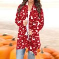 thumbnail image 2 of Enjoytime Christmas Cardigans for Women Trendy Printed V-Neck Long Sleeve Coats Casual Outerwear Fashion Loose Lightweight Jacket Multicolor XL, 2 of 6