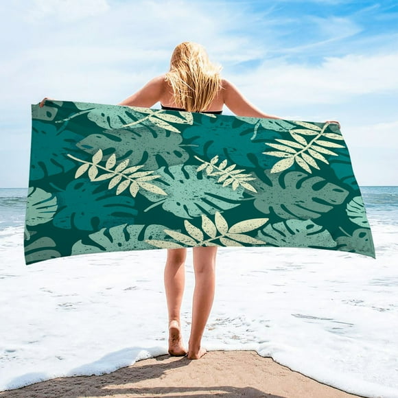 Xihbxyly Toalla de Playa de Microfibra, Resistente a La Arena y de Secado Rápido, Ligera y Compacta, Ideal para Viajes y Natación, Multiusos, Ideal para Piscina y Playa, Tamaño 30 X 60 Pulgadas.