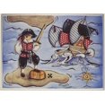 thumbnail image 1 of The Kids Room by Stupell Pirates Aboard Ship Rectangle Wall Plaque, 1 of 4