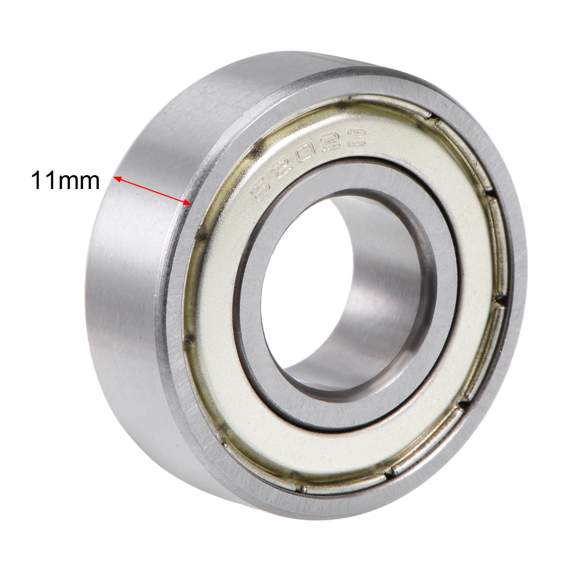 uxcell 6202ZZ Deep Groove Ball Bearing 15x35x11mm Double Shielded Chrome Bearings 2-Pack uxcell 6202ZZ Deep Groove Ball Bearing 15x35x11mm Double Shielded Chrome Bearings 2-Pack
