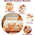 thumbnail image 5 of Fall Thanksgiving Tablecloth, Pumpkin Maple Leaf Rectangle Table Cloth 60 x 84 for Fall Decorations, Farmhouse Tablecloths for Home Autumn Harvest Festival Kitchen Dinner Party Table Decor, 5 of 6