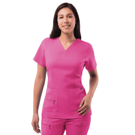 

Adar Pro Scrubs For Women - Elevated V-Neck Scrub Top