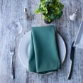 thumbnail image 6 of Arkwright Cloth Napkins, Large 20x20, 300 Bulk Case, Solid Polyester Dinner Napkins with Hemmed Edges, Green, 6 of 8