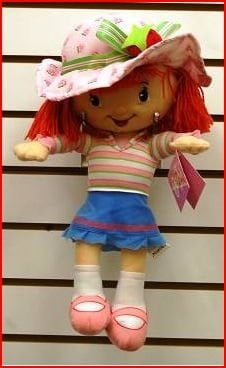 strawberry shortcake plush doll