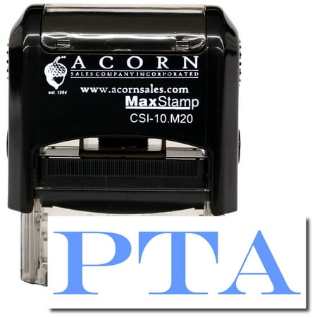 Self-Inking PTA Stamp with Pink Ink