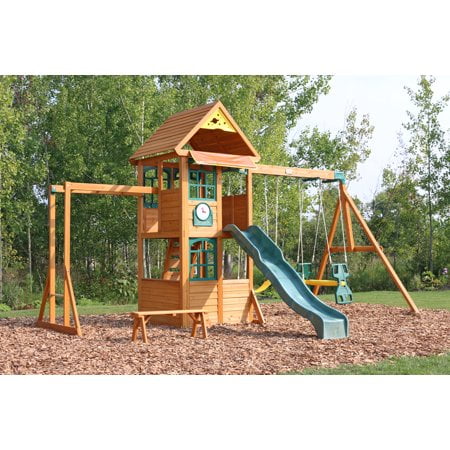 Kidkraft Halliwell Wooden Swing Set 