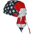 American Flag Doo Rag Patriotic Bandana Cap Stars and Stripes Red White ...