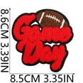 thumbnail image 4 of 24pcs Baseball Helmet Patch: Glitter/Towel Embroidery for Team Logos, Iron-On Stickers for Jackets, Bags, DIY Crafts, 4 of 5