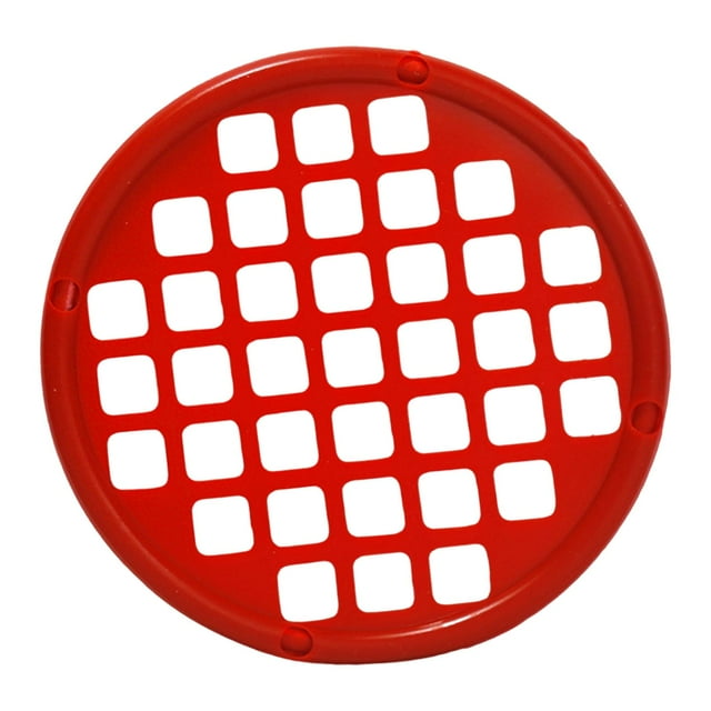 koolsoo Outil de Renforcement de Prise en Main de 17,5 cm Portable pour Maison Bureau Léger en Silicone Rouge