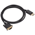 thumbnail image 3 of DP to VGA Adapter Cable, Stable HD 1080p DisplayPort to VGA Wire  For Laptop For Projector For Monitor, 3 of 8