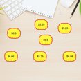 thumbnail image 3 of Uxcell 200pcs Retail Star Burst Signs 3.5"x2.8" para tienda, amarillo (Estilo 9), 3 of 6