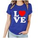 thumbnail image 3 of RKSTN Valentine Gifts Women's Valentine's Day T Shirts Oversized Crewneck Valentines Graphic Print Short Sleeve Shirt Womens Casual Solid Round Neck Plus Size Loose Fits Tee Top Summer Clothes, 3 of 7