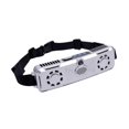 thumbnail image 2 of Ventilador de cintura con cinturón ajustable 4 velocidades portátiles 20x5.6 cm con motores sin escobillas USB recargable 2 ventilaciones de aire para Plateado, 2 of 8