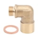 thumbnail image 1 of BOROCO Extensor De Sensor De Oxígeno, Extensor De Sensor De Oxígeno De 90 Grados M18x1.5 Adaptador Espaciador De Extensión De Latón Accesorio Para Automóvil, 1 of 14