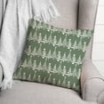 thumbnail image 3 of Creative Products Sage Christmas Tree Pattern 18 x 18 Indoor / Outdoor Pillow, 3 of 3