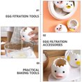 thumbnail image 2 of 1 Pc Practical Filtration Tool Adorable Egg Extractor Ceramic Oven Baking Tool, 2 of 9