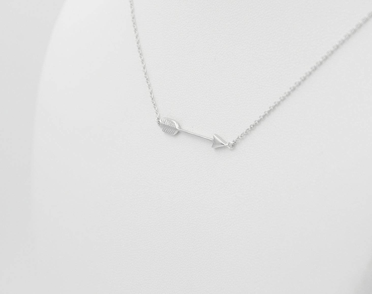 925 Silver with Jewelry Box Adjustable Chain Length 16-18 Fifth Ave Fair Sterling Silver Pendant Necklace with Small Plain Vertical Cross Charm 925 Silver with Jewelry Box Adjustable Chain Length 16-18 Fifth Ave Fair Sterling Silver Pendant Necklace with Small Plain Vertical Cross Charm