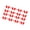 Red, variant on Stylish Butterfly Bowknot Car Side Window Decorative Sticker With Reflective Feature Improves Night Visibility On Motorcycle