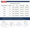 thumbnail image 3 of Cotton Top Toddler Boys Girls Short/Long Sleeve Shirt Solid Color Breathable Unisex Kids Clothing, 3 of 5