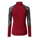 thumbnail image 4 of Pntutb moda mujer cuello alto manga larga algodón camiseta casual tops blusa de encaje Pntutb Pntutb-3289, 4 of 6