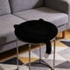 thumbnail image 5 of Funda de almohada con forma de cata, cojín para silla de comedor grueso, funda de silla lavable a máquina, cojín flocado, 5 of 6