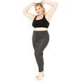 thumbnail image 2 of Stretch Is Comfort Women's Oh so Soft PS Leggings Polka Dots 4X, 2 of 6