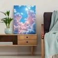 thumbnail image 5 of Qisvanset Framed Canvas Wall Art, 12x16 Inch Pastel Cloudscape Dreamy Sky Home Nursery Art, 5 of 5