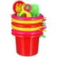 thumbnail image 3 of Cubo de arena para niños de 24 piezas, interesante cubo de playa para niños, juguete mini cubo de juguete, 3 of 5