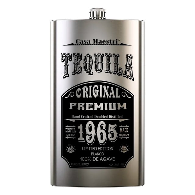 Tequila Casa Maestri Blanco Flask 1750ml