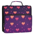 thumbnail image 5 of FORMRS Zipper Binder with Shoulder Strap 2-inch Ring 500 Sheet Capacity File Bag, Love in The Clouds, 5 of 5