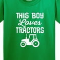 thumbnail image 4 of Inktastic Farming This Boy Loves Tractors Youth T-Shirt, 4 of 5