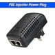 thumbnail image 1 of Poe Injector Ethernet Power Supply Adapter Dc48v 0.5a 15,4 w Poe Pin4/5(+) 7/8(-) Compatible W/t Ie Afortunado Sencillez, 1 of 5