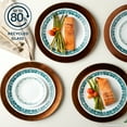 thumbnail image 3 of Corelle Penelope 18-Piece Glass Dinnerware Set (Service for 6), 3 of 6