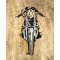 thumbnail image 2 of Warren, Annie 12x14 White Modern Wood Framed Museum Art Print Titled - Metallic Rider I, 2 of 4