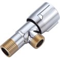 thumbnail image 2 of Hot Cold Mixing Valve Temperature Control Valveg1/2, 2 of 5