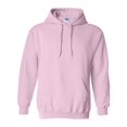 thumbnail image 1 of Gildan - Sudadera con capucha de combinación de tejidos Unisex (Rosa claro), 1 of 3