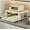 White, variant on Kitchen Microwave Stand with Storage Basket, Countertop Storage Rack, White