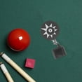 thumbnail image 3 of Mobutofu Lightweight Portable Pool Chalk Holder Black Plastic Retractable Billiard Accessory, 3 of 8