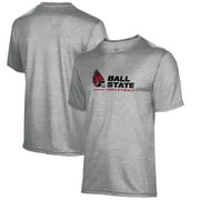 PROSPHERE Men's Gray Ball State Cardinals Volleyball Name Drop T-Shirt