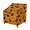 Black Cat Pumpkin Orange, variant on Renewold Patio Chair Covers Waterproof Dust Proof Stacking Seat Cover Outdoor Furniture Protection for 4-6 Stackable Dining Chairs, 32"W x 35"D x 36"H, Chicken Rooster Floral Pink