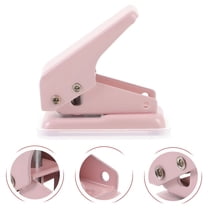 CCOCC Loose Leaf Hole Puncher Paper Sheets Hole Maker Manual Single Hole Punch For Office Hole Punch