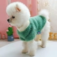 thumbnail image 5 of Medium Girl Dog Sweaters Dog Large Dog Apparel Sweaters Dog Winter Clothes for Small Dog Clothes Boy Bulk Dogs Girl Daisy Style Plush Round Neck Flowers Sweater Sweaters for Small Dogs Puppy Cloth, 5 of 8