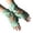 Green, variant on Winter Warm Crochet Mittens, Handmade Embroidery Floral Pattern, Fingerless Knit Warm Gloves, Winter Warm Mittens
