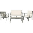thumbnail image 6 of Safavieh Bradbury 4-Piece Outdoor Living Set, Multiple Colors, 6 of 7