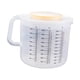 thumbnail image 2 of Taza medidora de plástico Taza medidora de líquidos 2.5L con protección contra salpicaduras Jarra medidora y mezcladora Jarra medidora, 2 of 9