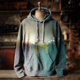 thumbnail image 2 of YEJIMAN Sweatshirt for Women Ladies' Style 3D Printed Hooded With Pockets Loose And Comfortable Camo Hoodie, 2 of 4