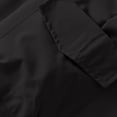 thumbnail image 6 of Lenpel Boys Girls' Baggy Joggers Kids Elastic Waist Pull on Pleated Cinch Bottom Cargo Pants Casual Athletic Pants(Black,14-15 Years), 6 of 6
