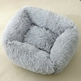 thumbnail image 2 of Yaouit Small Dog Bed,Cat Bed,Dog Bed For Small Dogs,Plush Dog Bed Calming Dog Cat Bed Soft and Fluffy Cuddler Pet Cushion Self Warming Puppy Beds Machine Washable,Gray Clearance Items, 2 of 8